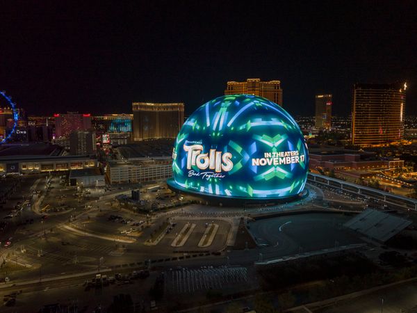 How to advertise a brand on the Las Vegas Sphere