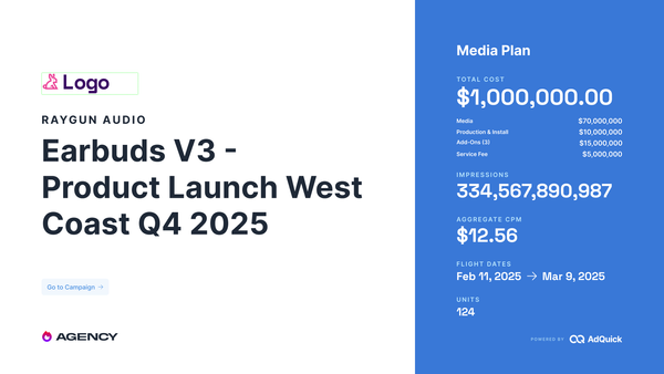 Refreshed AdQuick Exports: share, analyze, and present campaigns with ease